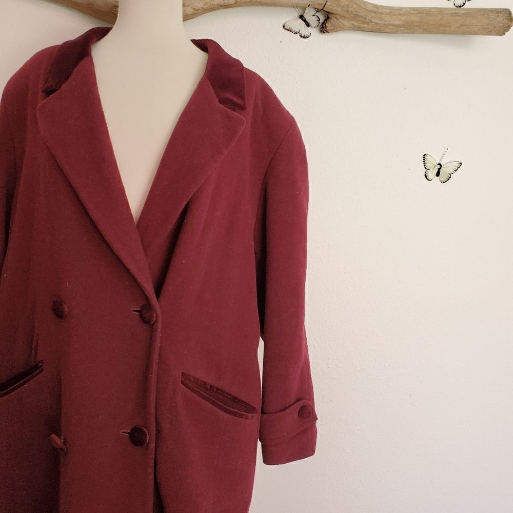 Gelco 80s oversized double breasted wool coat - Picture 14 of 14